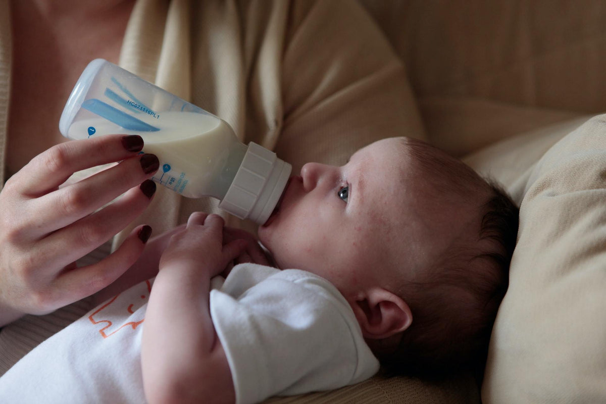 Baby bottles for store gas